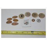 Wooden Nickels, Pressed Pennies & More