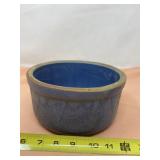 Ruckelï¿½s  Pottery Whitehall Blue Stoneware
