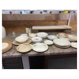 Plates, bowls and trays