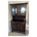 Two piece hutch 38 x 18 x 69ï¿½