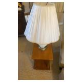 Lamp with end table