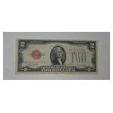 1928 $2 Red Seal note