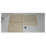 1926 September KKK token also KKK petition for