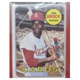 1969 Topps Baseball #85 Lou Brock GD