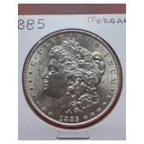 1885 Morgan Silver Dollar