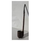 This pipe is circa 1800s & was had carved by the