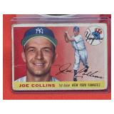 1955 Topps Baseball Card Joe Collins #63 New York