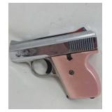 Lorcin model L25 lady pistol with pink grips 25