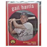 1959 TOPPS BASEBALL #378 GAIL HARRIS!!