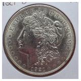 1921-D Morgan Silver Dollar