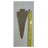 Indian artifact 5 1/2" spear point.