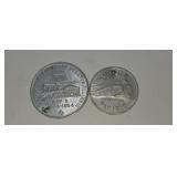 Wabash Railroad 1954 in Union Pacific 1934 piece