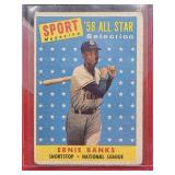 1958 Topps Baseball #482 Ernie Banks (All-Star)