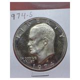 1974-S Eisenhower Dollar