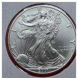 2001 American  Silver Eagle  1 Troy Oz.