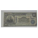 1903  $10 dollar large note First National Bank