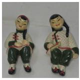 Ceramic Arts Studio Shelf Sitter Couple Mid