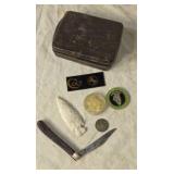Case pocket knife Indian Arrowhead and other