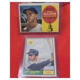 1960 Topps Bob Allison #320 Baseball Card, 1955