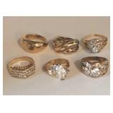Costume Rings w/ CZ