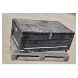 44" Wide Wood Box