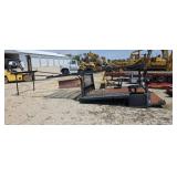 Roustabout 9 ft flatbed with 2 ft drop down work