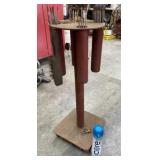Welding Rod Holder Steel Cart On Castors