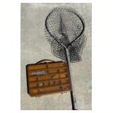 Fishing Net with Tackle Box