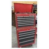 Craftsman Tool Box With Tools Including Sockets,