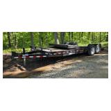 2017 Sure Trac HD Tilt Deck Equipment Trailer