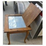 Wooden Side Table 26"x21"x22"