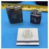 1950s Brand Pocket Lighter with a Floral Design,