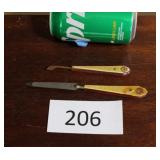 Antique nail instruments