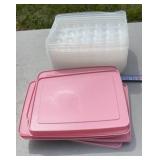 Plastic Deviled Egg Carriers Containers