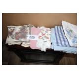 125m Assorted towels, sheet, & pillowcases