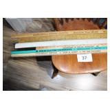 Assorted yardsticks