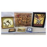 Vtg Framed Prints, Shadowbox Featuring 3D
