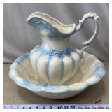 Antique Pitcher & Bowl Set