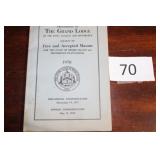 Grand Lodge of RI semiannual communication