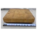 Footed End-Grain Butcher Block Cutting Board