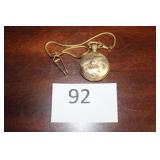 United Sates Army pocketwatch with chain