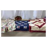 Small Quilt, Doilies, Jumpsuit, and more