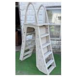 A-Frame Safety Ladder for a Pool