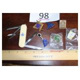 Masonic pins & memorabilia