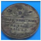 Vtg Rome Tack & Nail Co. 6/8 Brass Shoe Nail
