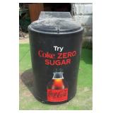 Coke Zero Display Cooler