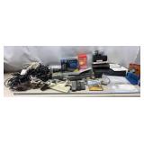 DVD Player, VCR, Power Strip, Extension Cords and