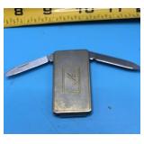 Vintage Money Clip, Pocket Knife And File