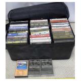 Double Sided Cassette Case full of Cassettes