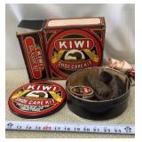 Kiwi Classic Shoe Care Kit featuring a
